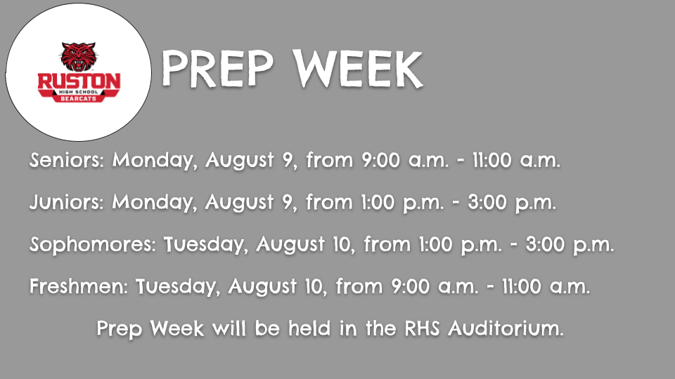 Prep Week 2021-2022