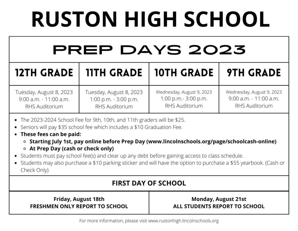 News Ruston High School