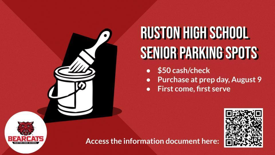 Senior Reserved Parking Information