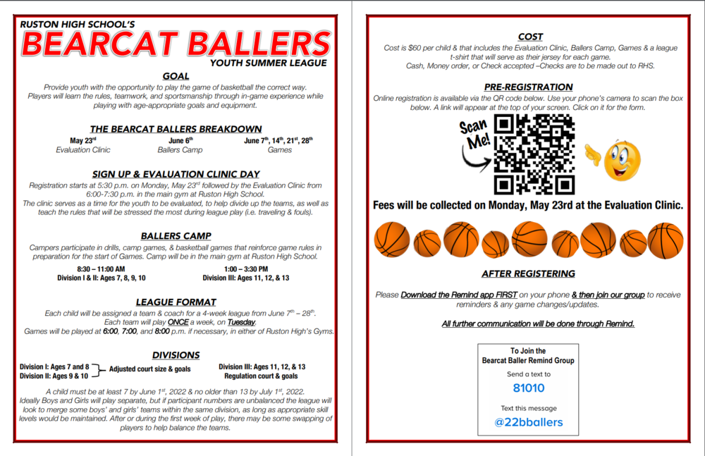 Bearcat Ballers Summer League