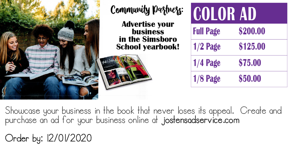 Business Ad for Yearbook