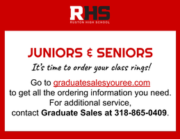 Junior/Senior Ring Orders