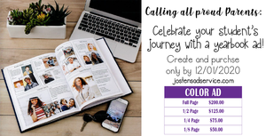 Yearbook Ad for Student Achievements!
