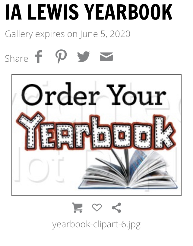 Yearbook orders