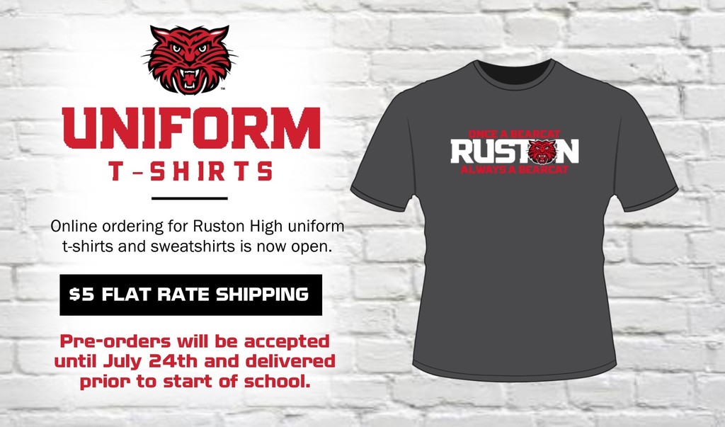 Order RHS Uniform T-Shirts